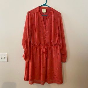 ModCloth wishbone dress, 1X